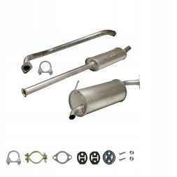 Ferroz Export ZEST.10.063E+10.070E Глушники hyundai getz 1.1 63к.С./1.3 82-85К.С. 2002-2006