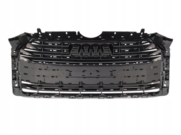 PA 8W0853651 STANDARD BEZ PDC РЕШІТКА РАДІАТОРА AUDI A4 B9 2015 2016 2017 2018 2019 ЧОРНА МАТОВА З ХРОМОМ PDC
