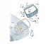 SEAT OE 5F9827705C9B9 ПРОКЛАДКА ЛЮКА БАГАЖНИКА ЧОРНИЙ АТЛАСНИЙ SEAT LEON 5F9827705C 9B9