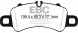 EBC DP42307R Гальмівні колодки yellowstuff ebc brakes porsche 718 spyder 982 boxster 718