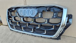 Audi OE GRILL ATRAPA AUDI Q7 4M LIFT 2023- S-LINE CHROM Муляж решітки радіатора GRILL Audi SQ7 Q7 II 4M0 LIFT 23- OE 4M0853651BD ХРОМ НОВИЙ