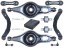 SRLine 526638-5K01 Задня балка SRLine для Mitsubishi Outlander II 06-12