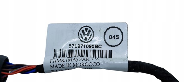 Volkswagen OE Передній бампер VW Tayron джгут проводів 6xPDC 57L971095BC