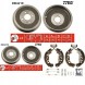 TRW DB4210 BK1769 Комплект гальмівні барабани + щелепи TRW