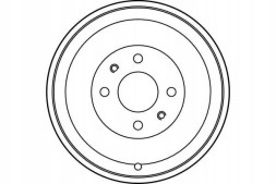 TRW DB4210 BK1769 Комплект гальмівні барабани + щелепи TRW