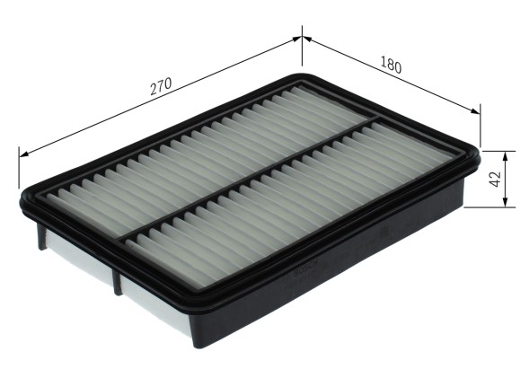 F026400347 BOSCH Фільтр повітря