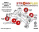 Strongflex 031598 ВТУЛКА ЗАДНЯ ВІСЬ РІЗНА BMW 1 E81 E82 E87 E88 3 E90 E91 E92 E93