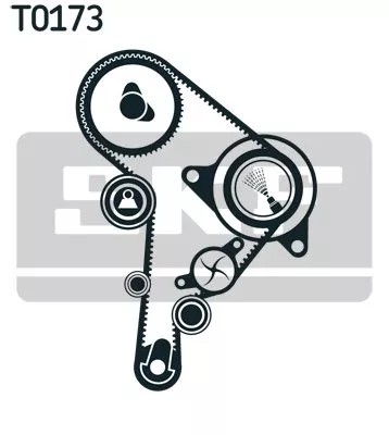 SKF VKMC 01130 Комплект грм + водяна помпа