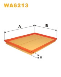 WA6213 WIX FILTERS Фільтр повітряний