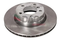 DACO 600304 2× DACO гальмівний диск BMW 5 E60 E61 520-525d 2003-2010 310x24 передній + Гальмівні колодки BMW 5 E60 03- ПЕРЕДНІ