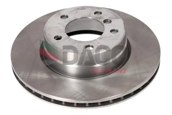 DACO 600304 2× DACO гальмівний диск BMW 5 E60 E61 520-525d 2003-2010 310x24 передній + Гальмівні колодки BMW 5 E60 03- ПЕРЕДНІ