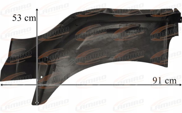 Lamiro 33321EX2 RENAULT KERAX DCI ПІДКАБІННИЙ БРИЗКОВИК ПРАВИЙ
