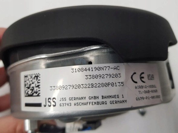 BMW OE 8092792 32308092792 НОВА Подушка безпеки водія AIRBAG шкіряна BMW M-PAKIET F80 F82 F10 F12 F06 F85