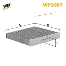 WP2087 WIX FILTERS Фільтр салону