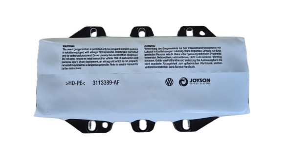 Volkswagen OE AIR BAG W DESKĘ SKODA ENYAQ 2020- KOŃCÓWKA F AIRBAG Подушка безпеки пасажира Skoda Enyaq 2020- VW ID.4 OE 5LA880204F
