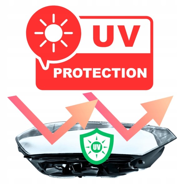 LEDpro LP 55.12.500R Абажур Скло Фари Рефлектора MATRIX IQ LED для VW PASSAT B8 LIFT 19-23 Правий