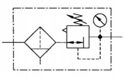 0AMS DFR600A-08 Фільтроредуктор G 1 GW до 16 бар, регулювання 1,5-12 бар, 20 мікрон, Flowma