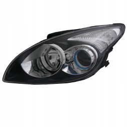 TYC 4015090E MHM TUNING Рефлектор Фара Tyc Чорна Лінза Hyundai I30 I FD 2007-2012 L