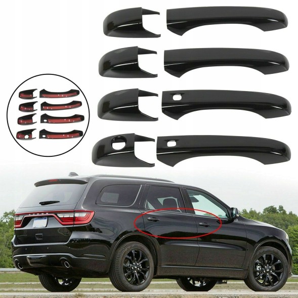 USA USA-DHCH003 НАКЛАДКИ НА ДВЕРНІ РУЧКИ JEEP GRAND CHEROKEE WK2 11-16 CHRYSLER 300C 05-10 SMART