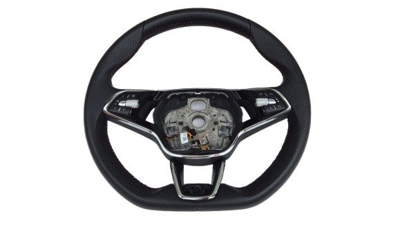 Skoda OE KIEROWNICA SKODA OCTAVIA IV RS VRS SUPERB KODIAQ GRZANA ŚCIĘTA ŁOPATKI Кермо Skoda Octavia IV VRS RS Superb Kodiaq З ПІДІГРІВОМ Пелюстки 5E3419093AR