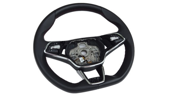 Skoda OE KIEROWNICA SKODA OCTAVIA IV RS VRS SUPERB KODIAQ GRZANA ŚCIĘTA ŁOPATKI Кермо Skoda Octavia IV VRS RS Superb Kodiaq З ПІДІГРІВОМ Пелюстки 5E3419093AR