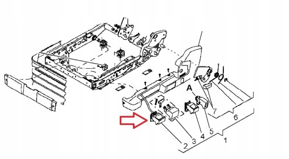 Китай 7421592929 КНОПКА РЕГУЛЮВАННЯ СИДІННЯ RVI PREMIUM KERAX MIDLUM