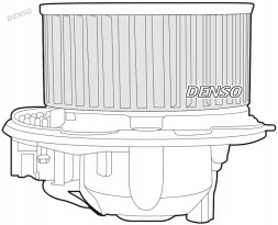 Denso DEA32003 Повітродувка вентилятор припливу dea32003 denso audi a3