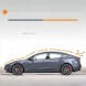 Китай QCWY02MC BONRYAN Спойлер задній Матовий для Tesla Model Y 2020-2022