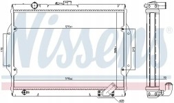 Nissens 68156 Охолоджувач води 68156 nissens mitsubishi
