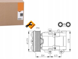 NRF NRF32447/RS7 Компресор кондиціонера - nrf 32447