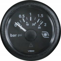 VDO A2C59514149 Індикатор наддуву TURBO VDO VIEWLINE 0-2 бар