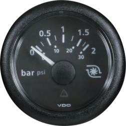 VDO A2C59514149 Індикатор наддуву TURBO VDO VIEWLINE 0-2 бар