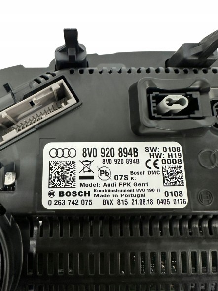 Audi OE 8V0920894B 8V0 920 894 B glp Лічильник годинників virtual Audi А3 8V0920894B
