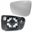Китай L-5171 BMW G30 G31 F90 G11 G12 G20 ВСТАВКА ДЗЕРКАЛА З ПІДІГРІВОМ ЛІВА + BSM