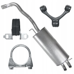 Ferroz ADMT-C4N1M2Y Кінцевий глушник audi a3 8l 1.8 96-03 хетчбек