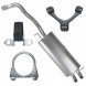Ferroz ADMT-C4N1M2Y Кінцевий глушник audi a3 8l 1.8 96-03 хетчбек