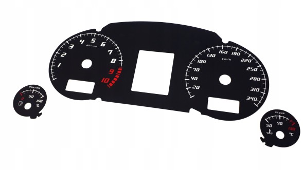Moman 0089688091630 Lamborghini Gallardo Диски Лічильника годинники заміна MPH на KMH MoMan