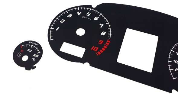 Moman 0089688091630 Lamborghini Gallardo Диски Лічильника годинники заміна MPH на KMH MoMan