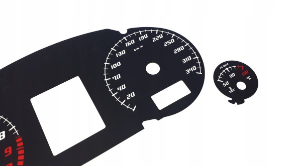 Moman 0089688091630 Lamborghini Gallardo Диски Лічильника годинники заміна MPH на KMH MoMan