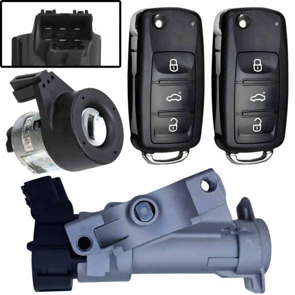 CHINA 6R0905851D 6R0905865 SEAT MII Станція вставка стації ключі під пульт seat mii