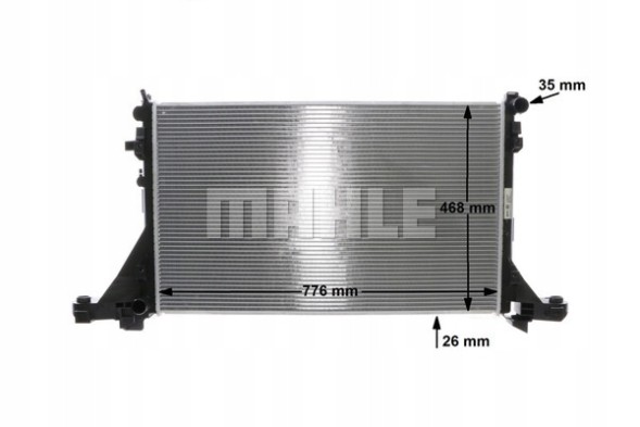 Mahle CR 1770 000S Mahle cr 1770 000s охолоджувач рідини