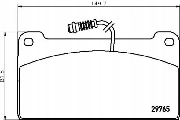 Textar PRO/2976502 TEX Гальмівні колодки teves mercedes unimog om353.958-o + асистент зіткнення #34