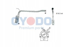 Oyodo 20N0008-OYO Каталітичний нейтралізатор vw t4