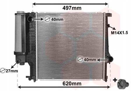 VAN Wezel 06002124 Van wezel 06002124 радіатор охолодження, система охолодження двигуна