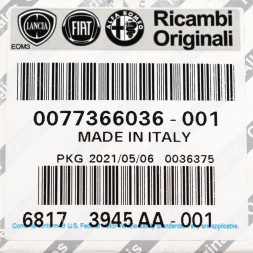 Fiat OE Кнопка Fiat OE 77366036