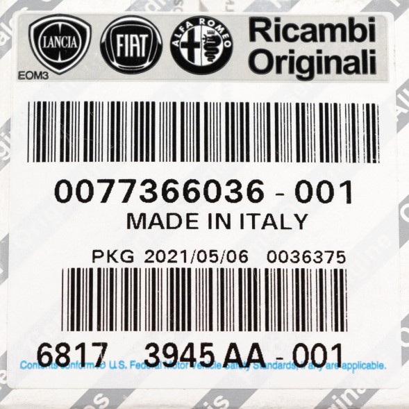 Fiat OE Кнопка Fiat OE 77366036