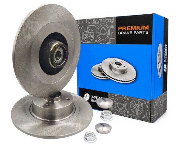 Bremsenn BREMZENN2024SET ГАЛЬМІВНІ ДИСКИ ЗАДНІ RENAULT CLIO III MEGANE I II MODUS TWINGO II NISSAN