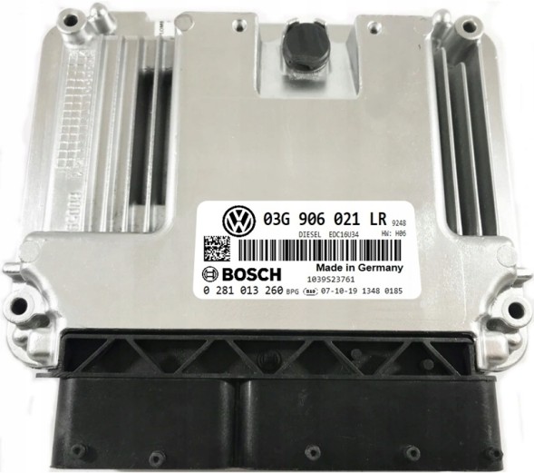 Bosch 03G906021LR 0281013260IMMO OFF Блок керування двигуном Bosch 03G906021LR IMMO OFF для VW Passat B6
