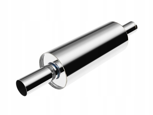 FMIC MUF-R425-63-63 Глушник наскрізний круглий Fmic Pro 425мм 63/63мм