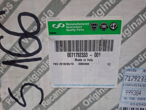 Fiat OE МОТОРЧИК ЗАДНЬОГО СКЛООЧИСНИКА 71792333 FIAT STILO 01- OE ОРИГІНАЛ